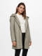 Only coat ONLSEDONA lichtbruin