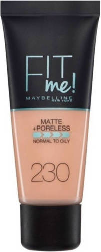 Maybelline New York Fit Me! Matte + Poreless liquid foundation - 230 Natural Buff