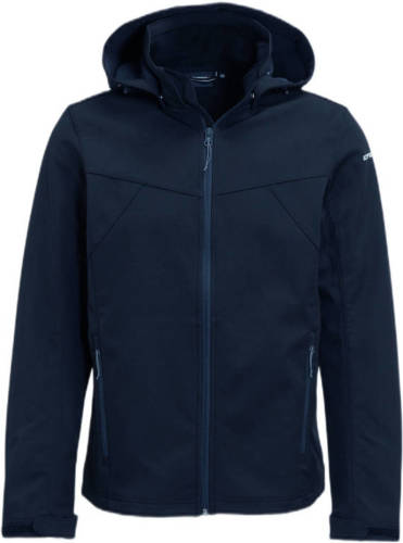 Icepeak softshell jas Brimfield donkerblauw