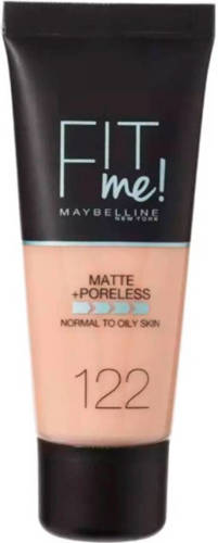 Maybelline New York Fit Me! Matte + Poreless liquid foundation- 122 Creamy Beige