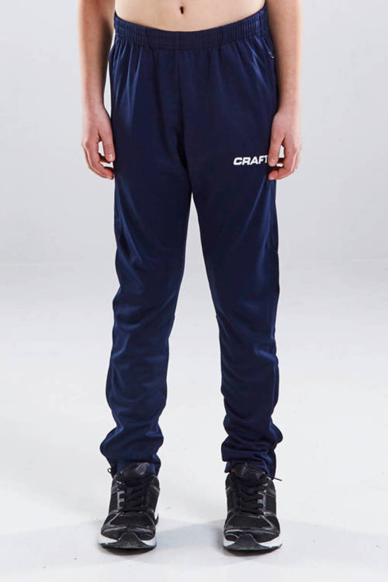Craft Junior trainingsbroek donkerblauw