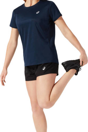 Asics hardloopshort Core 4IN zwart