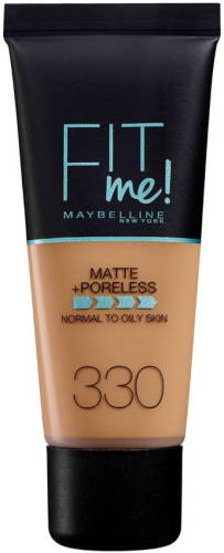 Maybelline New York Fit me! Matte + Poreless liquid foundation - 330 Toffee