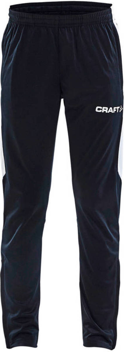 Craft Junior trainingsbroek zwart/wit