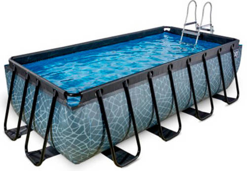 EXIT Frame Pool 4x2x1m grijs