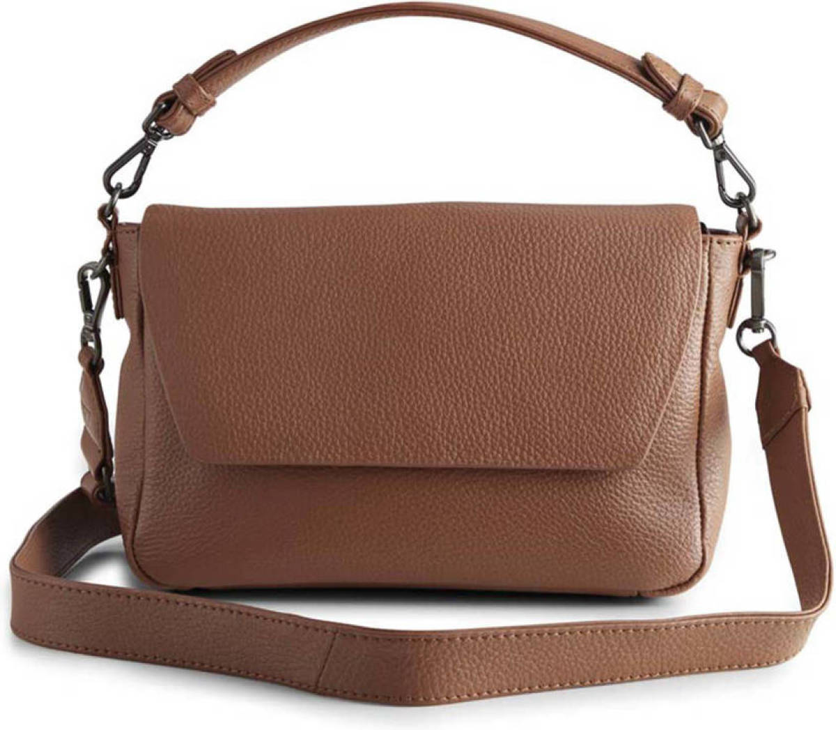 Markberg leren crossbody tas Neeva cognac