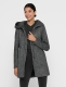 Only gemêleerde coat ONLSEDONA antraciet