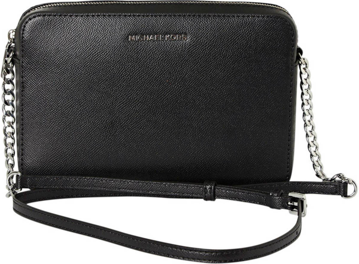 Michael Kors crossbody tas Jet Set zwart