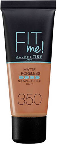 Maybelline New York Fit Me! Matte + Poreless liquid foundation - 350 Caramel