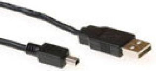 ACT Intronics USB 2.0 aansluitkabel USB A male - USB mini B male