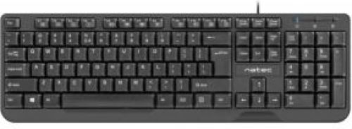 Natec TROUT toetsenbord USB QWERTY US International Zwart