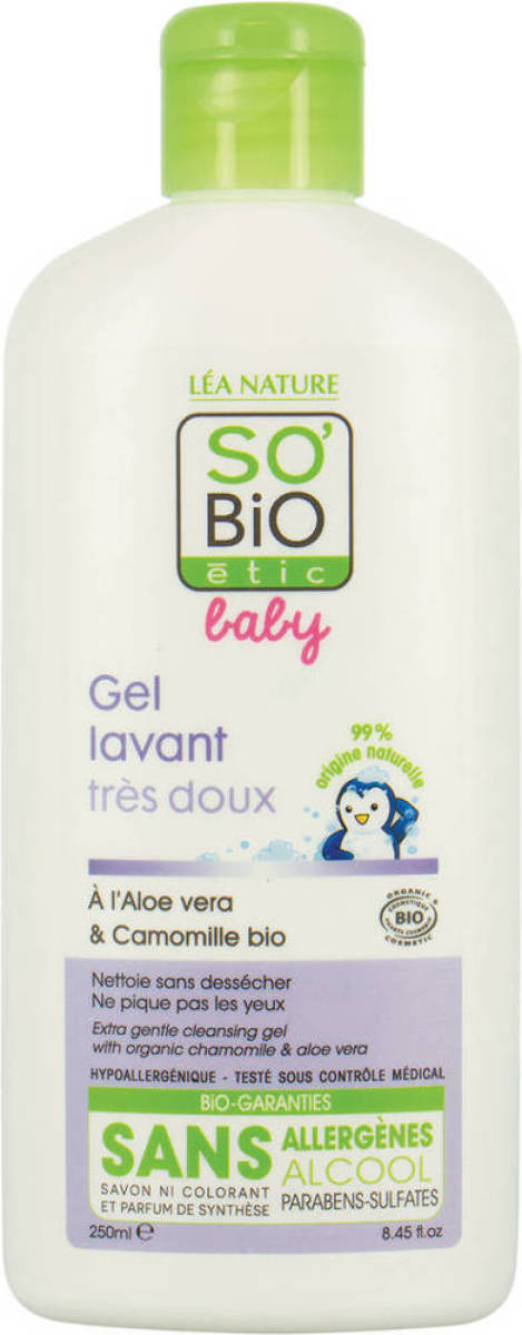 SO'BiO étic SO'BiO étic Baby Extra Gentle Cleansing gel