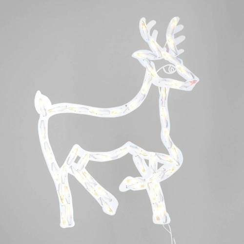 Konstsmide venstersilhouet Rendier (50 leds)