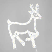 Konstsmide venstersilhouet Rendier (50 leds)