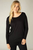 Base Level by Yest basic longsleeve Yolanda zwart