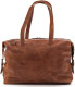 Plevier 15.6 inch leren laptoptas Pure Caithness cognac