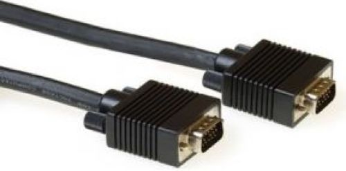 ACT VGA connection cable male-male black 3 m