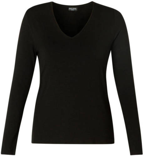 Base Level by Yest basic longsleeve Yare zwart