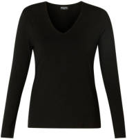 Base Level by Yest basic longsleeve Yare zwart