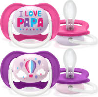 Philips Avent ultra air-fopspeen- 6-18 mnd (2 stuks)