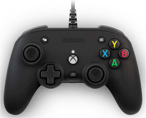Nacon Pro Compact Controller Xbox One/Series X|S/PC (Zwart)