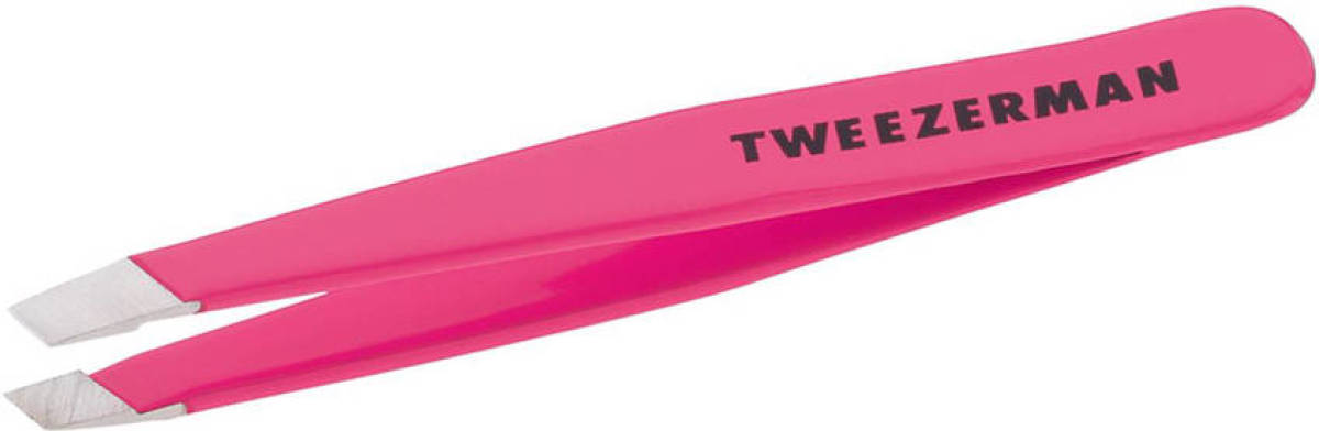 Tweezerman Mini Slant Flamingo Pink pincet