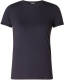 Base Level Curvy by Yesta basic T-shirt Alba donkerblauw