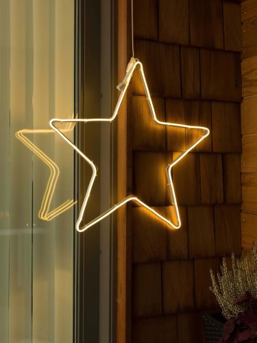 Konstsmide LED framesilhouet ster