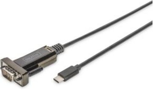 Assmann Digitus DA-70166 1m USB-C D-Sub Mannelijk Mannelijk Zwart USB-kabel