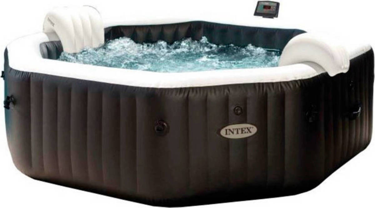 Intex PureSpa jet & bubble deluxe jacuzzi (Ø201 cm, 4 persoons)