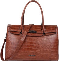 Wimona 15 inch laptoptas Sofia cognac