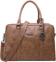 Wimona 15.6 inch laptoptas Luciana bruin