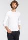 Tommy hilfiger longsleeve met biologisch katoen white