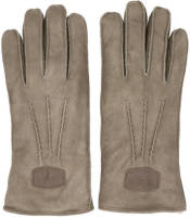 Warmbat Australia suède handschoenen taupe