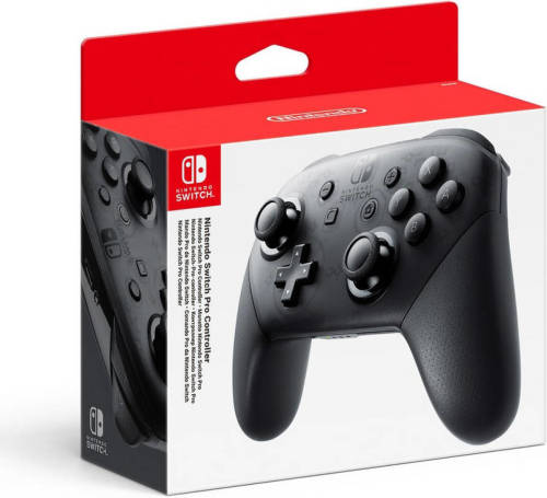 Nintendo Switch pro controller zwart