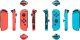 Nintendo Switch set 2 Joy-Con controllers rood/blauw