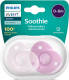 Philips Avent fopspeen SCF099/22 CURVED SOOTHIE GIRL 0-6M (set van 2)