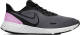 Nike Revolution 5 hardloopschoenen zwart/roze-antraciet