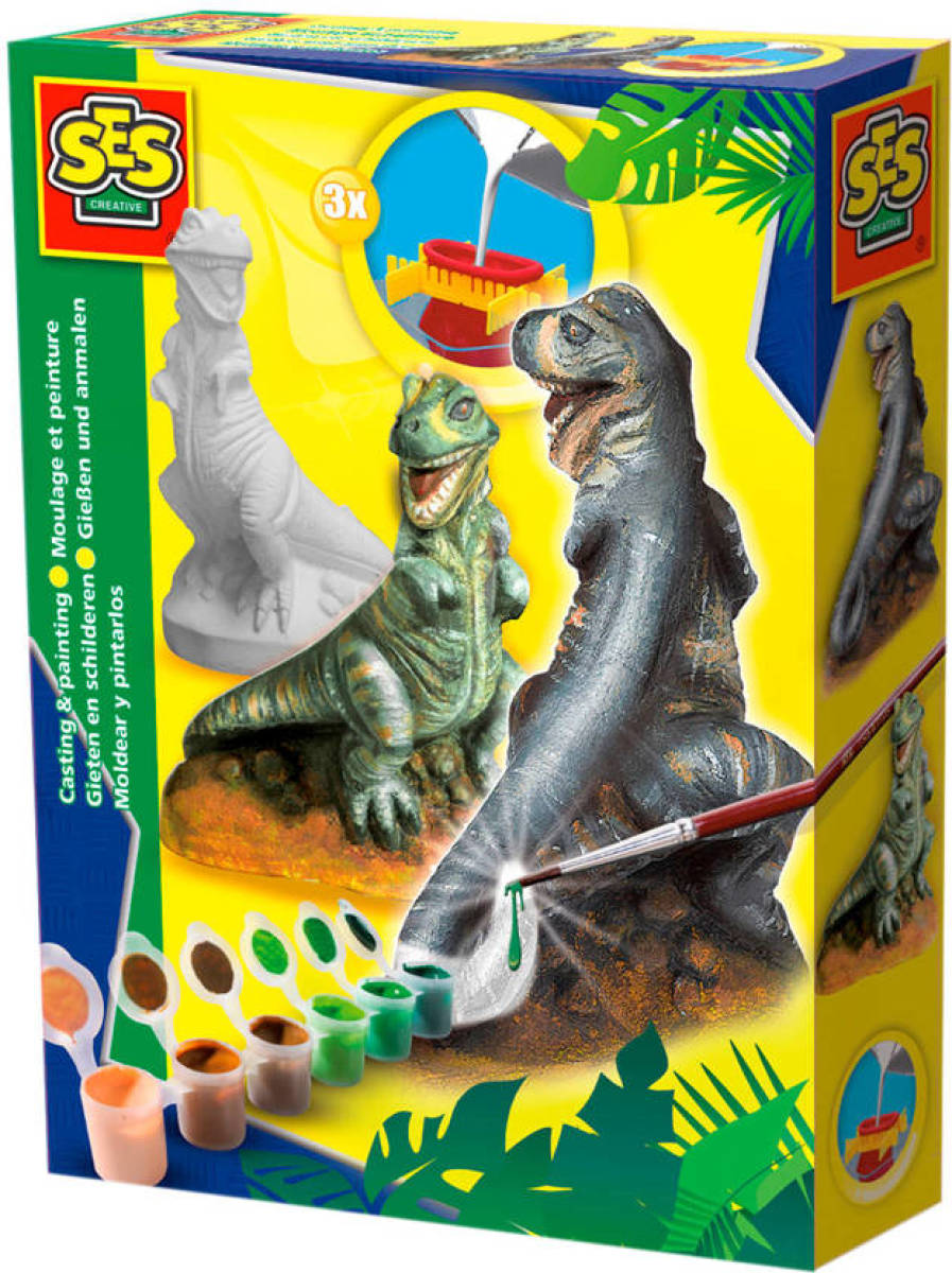 Ses Gieten en schilderen - T-rex