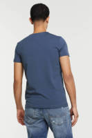 Tommy hilfiger T-shirt met biologisch katoen faded indigo