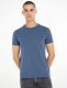 Tommy hilfiger T-shirt met biologisch katoen faded indigo