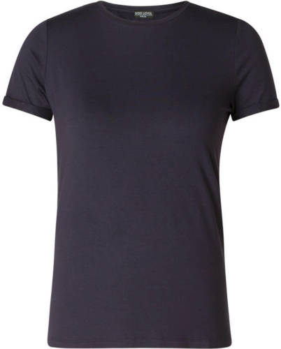 Base Level by Yest basic T-shirt Yalba donkerblauw