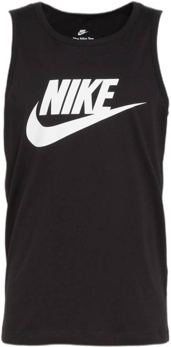 Nike singlet zwart/wit