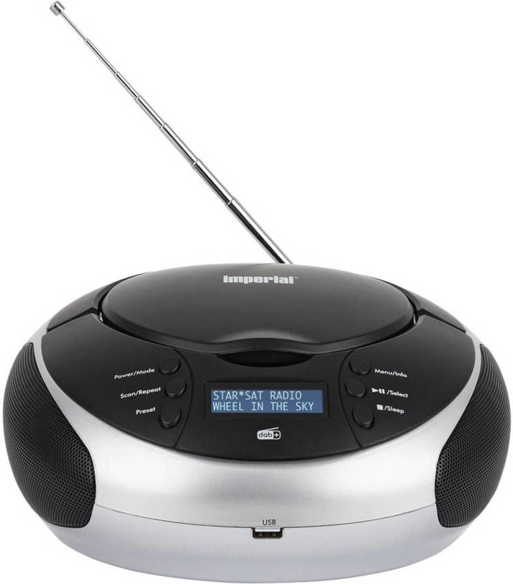 Imperial DABMAN PBB2 draagbare radio/CD-speler