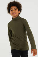 WE Fashion longsleeve kakigroen