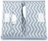 Kipkep Napper luieretui silver grey