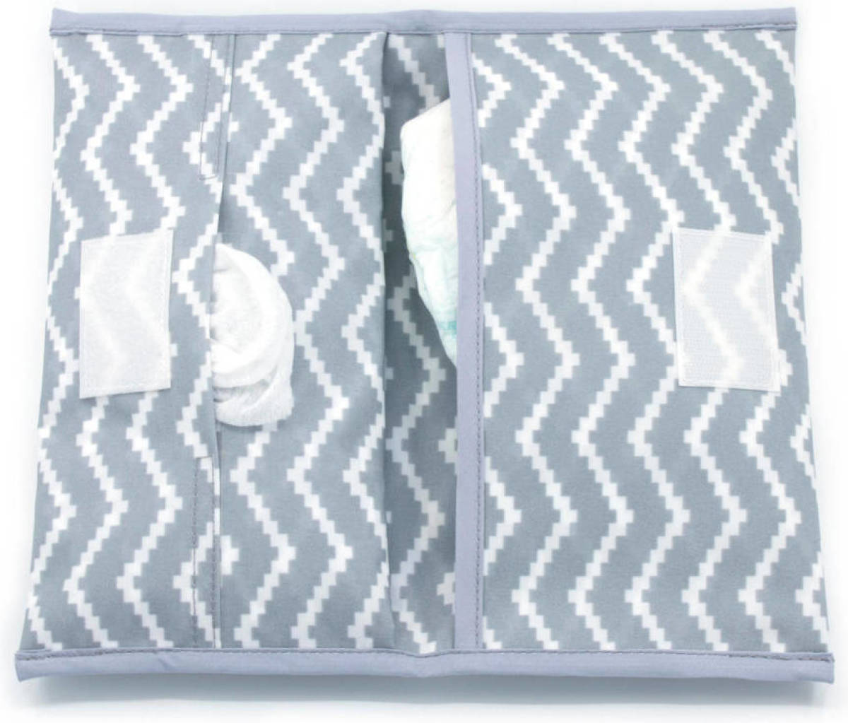 Kipkep Napper luieretui silver grey