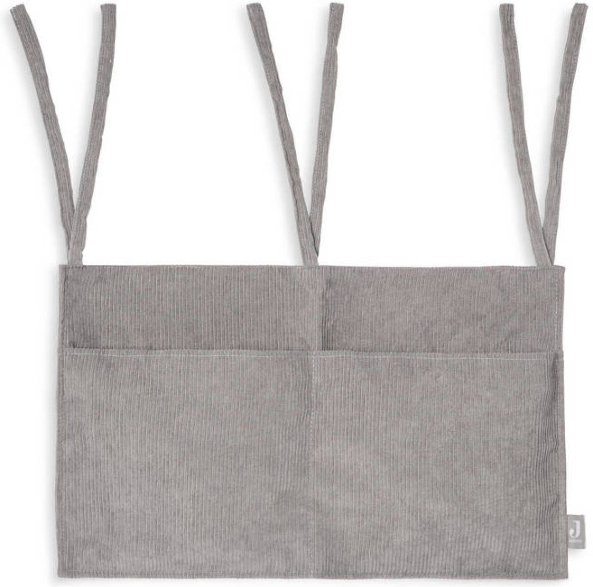 Jollein boxopbergzak corduroy 30x50 cm Storm grey