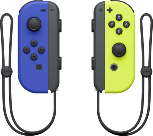 Nintendo Switch Joy-Con controllers blauw/geel