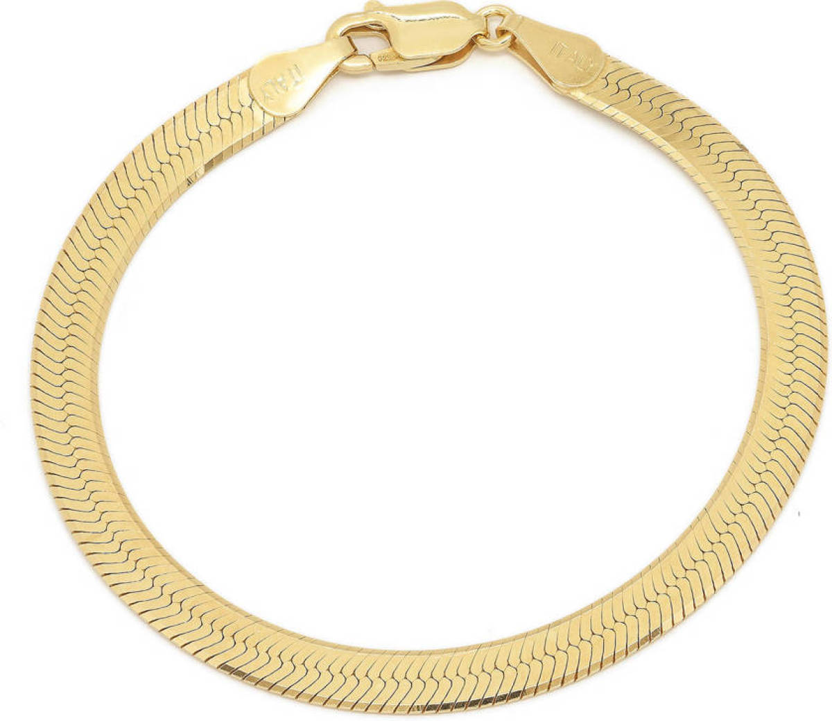 Abrazi verguld zilveren armband Magic